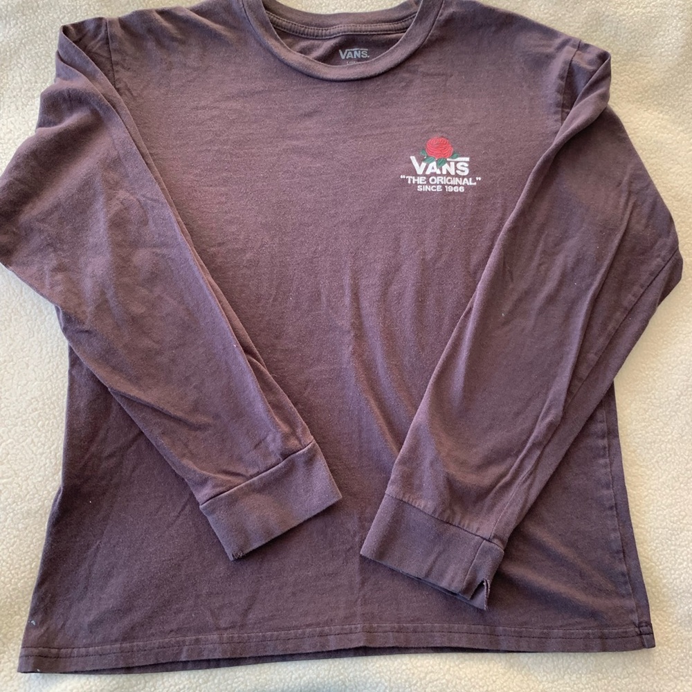 Vans Men's Plum Long Sleeve Tee